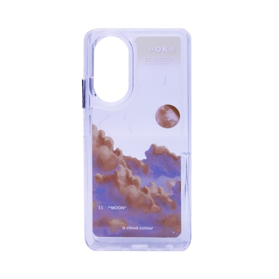 Capa Duro Designer para Oppo A38 4G Laranja