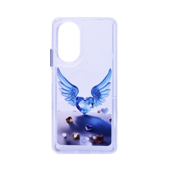 Capa Duro Designer para Oppo A17 4G Azul