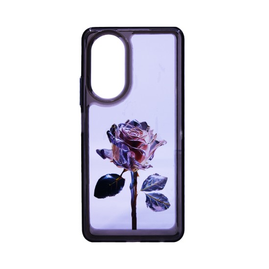 Capa Duro Designer para Oppo A17 4G Marrom