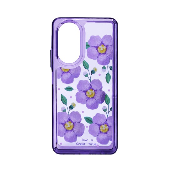 Capa Duro Designer para Oppo A17 4G Roxo