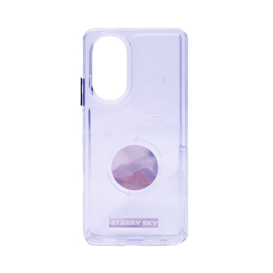 Capa Duro Designer para Oppo A58 4G Transparente