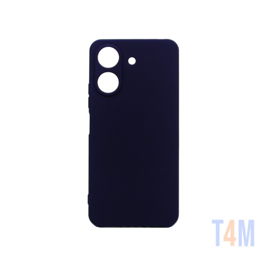 Funda de Silicona con Marco de Cámara para Xiaomi Redmi 13C/Poco C65 Negro