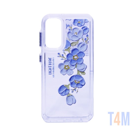 Designer Hard Case for Samsung Galaxy A35 5G Light Blue