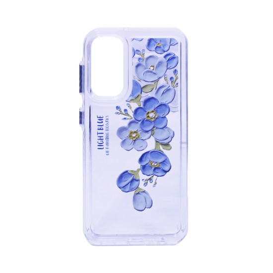 Capa Duro Designer para Samsung Galaxy S24 Plus Azul Claro