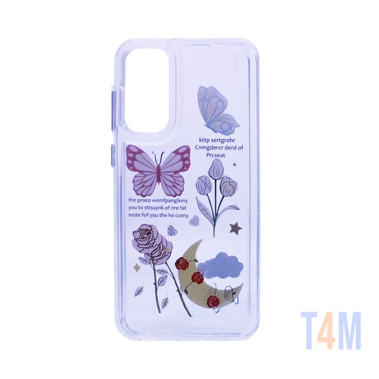 Capa Duro Designer para Samsung Galaxy S24 Transparente