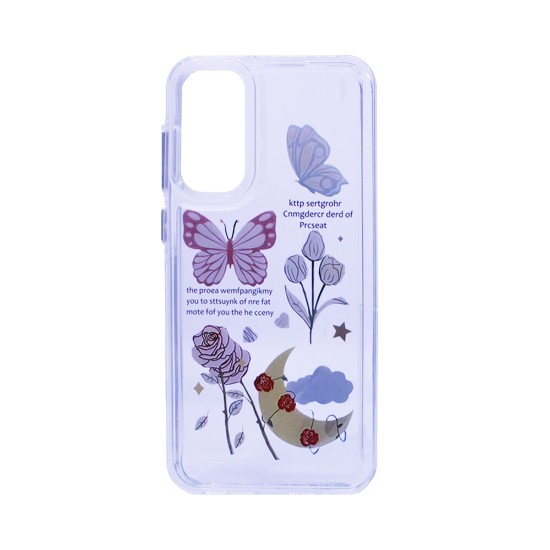 Capa Duro Designer para Samsung Galaxy S24 Plus Transparente