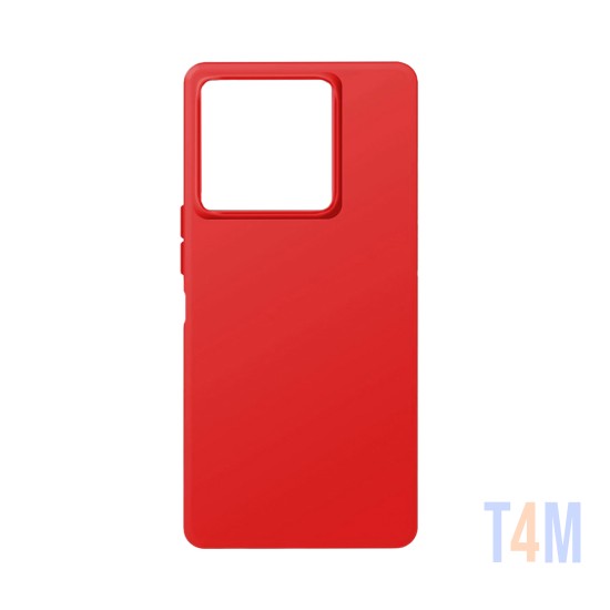 Capa de Silicone para Xiaomi Redmi Note 13 5G Vermelho