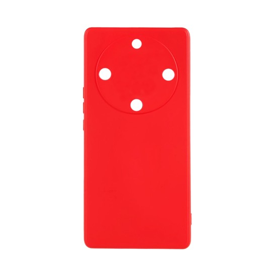 Capa de Silicone com Moldura de Câmera para Huawei Honor X9A/Honor Magic5 Lite Vermelho