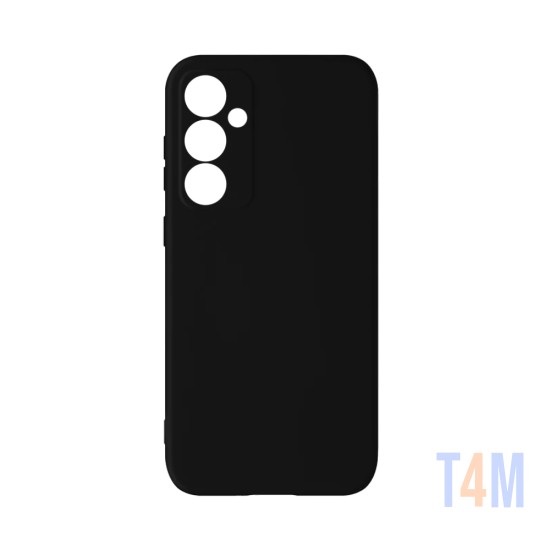 Capa de Silicone com Moldura de Câmera para Samsung Galaxy S23 FE Preto