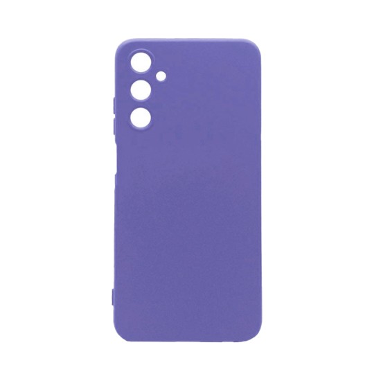 Capa de Silicone com Moldura de Câmera para Samsung Galaxy A25 5G Roxo