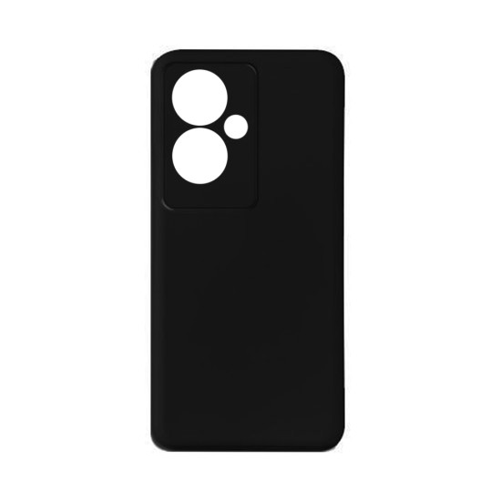 Capa de Silicone com Moldura de Câmera para Oppo A79 5G Preto