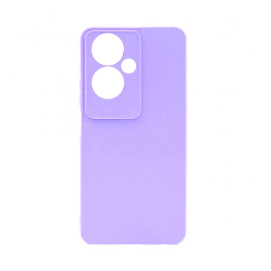 Capa de Silicone com Moldura de Câmera para Oppo A79 5G Roxo