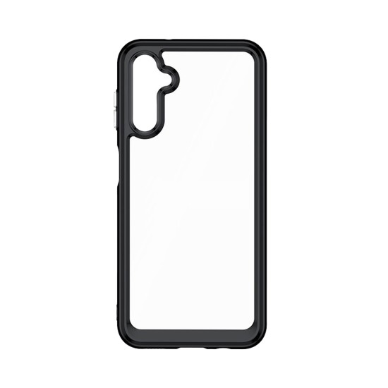 Capa de Silicone Transparente para Samsung Galaxy A55 5G Preto