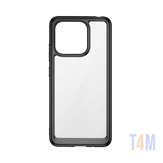 Transparent Silicone Case for Xiaomi Redmi Note 13 4G Black