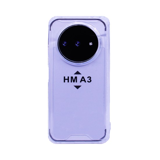 Capa de Silicone Dura para Xiaomi Redmi A3 Transparente