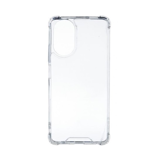 Capa de Silicone Dura com Moldura de Câmera para Realme C67 4G Transparente