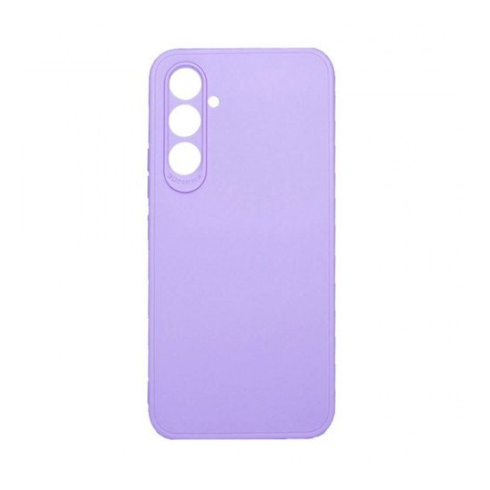 Capa de Silicone Macio com Moldura de Câmera para Samsung Galaxy A05S Roxo