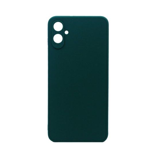 Capa de Silicone Macio com Moldura de Câmera para Samsung Galaxy A05 Verde