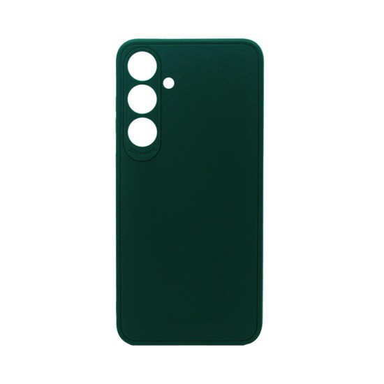 Capa de Silicone Macio com Moldura de Câmera para Samsung Galaxy A05S Verde