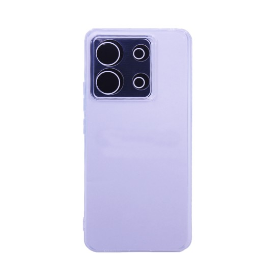 Capa de Silicone Macio com Moldura de Câmera para Xiaomi Redmi Note 13 Pro 5G Transparente