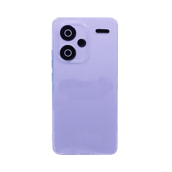 Capa de Silicone Macio com Moldura de Câmera para Xiaomi Redmi Note 13 Pro Plus 5G Transparente