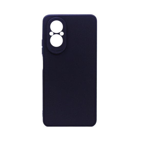 Capa de Silicone Macio com Moldura de Câmera para Realme C67 4G Preto