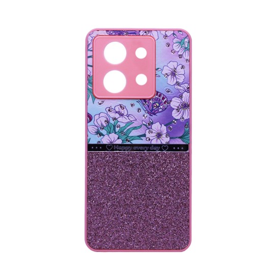 Capa Duro Designer para Xiaomi Redmi Note 13 5G Rosa