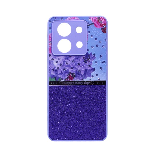 Capa Duro Designer para Xiaomi Redmi Note 13 5G Roxo