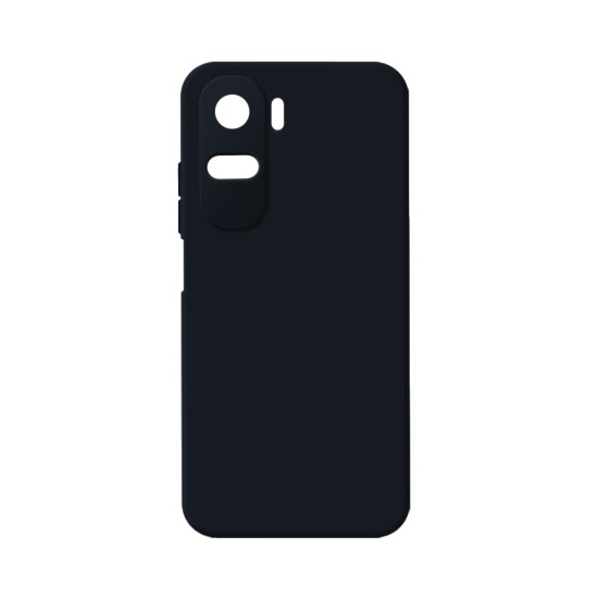 Capa de Silicone com Moldura de Câmera para Huawei Honor 90 Lite Preto