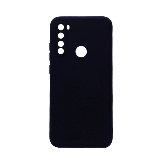 Capa de Silicone com Moldura de Câmera para Xiaomi Redmi Note 8 Preto