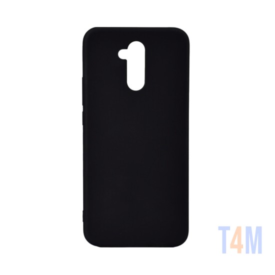 Capa de Silicone Para Huawei Mate 20 Lite Preto