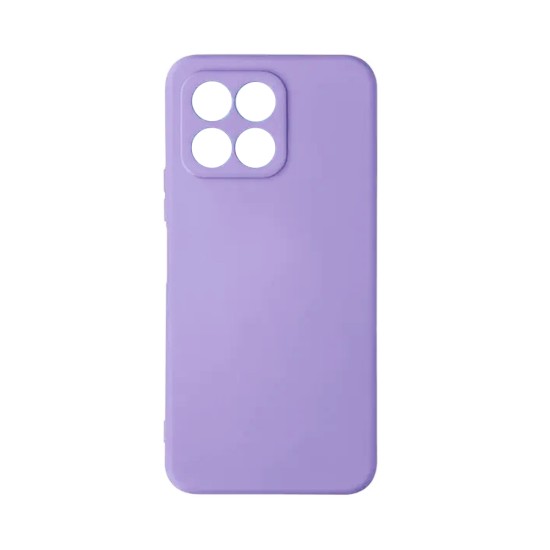 Capa de Silicone com Moldura de Câmera para Huawei Honor 70 Lite Roxo