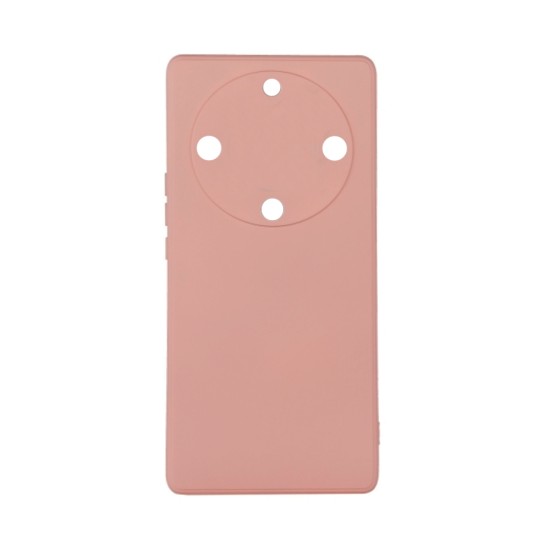 Capa de Silicone com Moldura de Câmera para Huawei Honor X9A/Honor Magic5 Lite Rosa