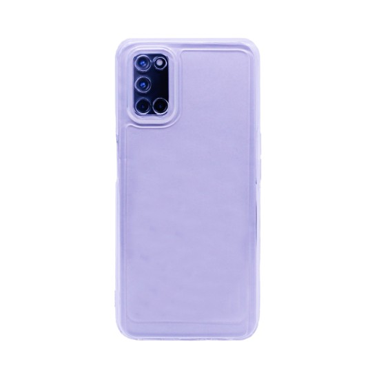 Capa de Silicone Macio com Moldura de Câmera para Oppo A52/A72/A92 Transparente