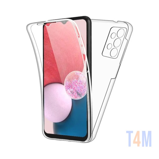 Funda de Silicona 360º para Samsung Galaxy A33 5G Transparente