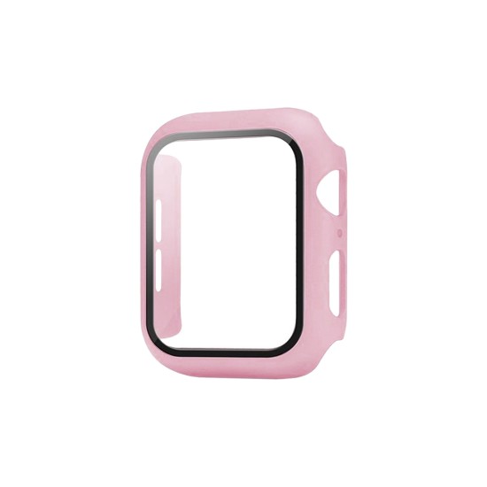 Capa+Vidro Temperado para Apple iwatch Série 40mm Rosa