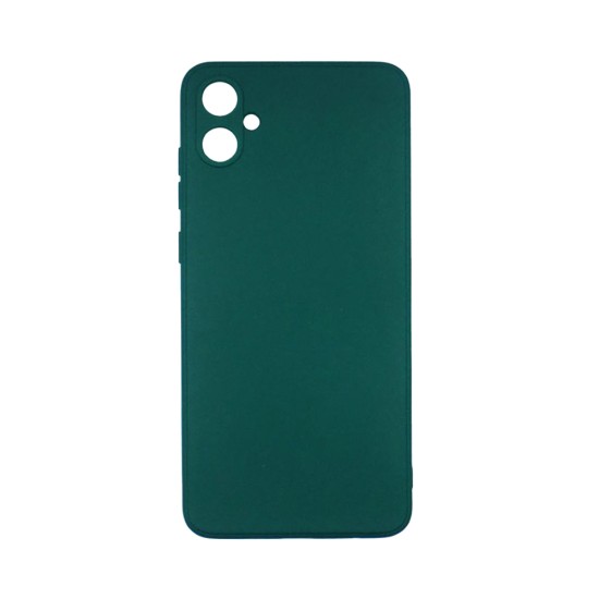 Capa de Silicone com Moldura de Câmera para Samsung Galaxy A05 Verde