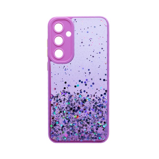 Capa Silicone Designer para Samsung Galaxy A35 5G Rosa