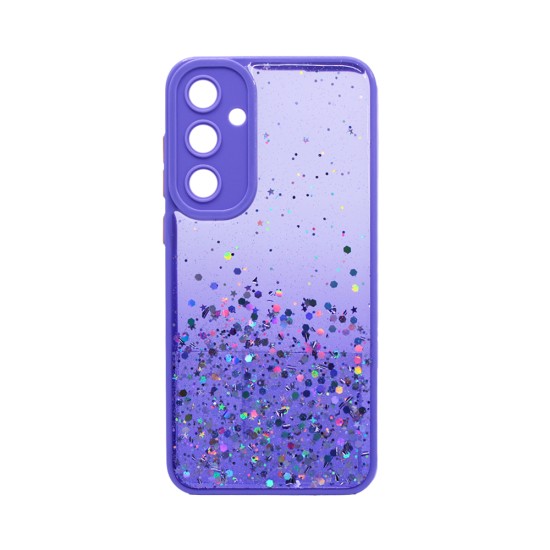 Capa Silicone Designer para Samsung Galaxy A35 5G Roxo