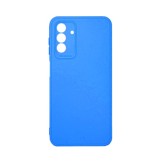 Capa de Silicone com Moldura de Câmera para Samsung Galaxy A13 5g/A04s Azul