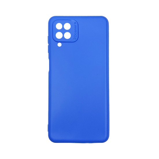 Capa de Silicone Mole para Samsung Galaxy A12 5g Azul