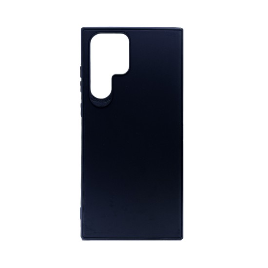 Capa de Silicone Macio para Samsung Galaxy S22 Ultra Preto