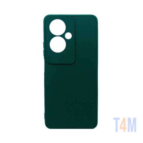 Silicone Case with Camera Shield for Oppo A79 5G Green