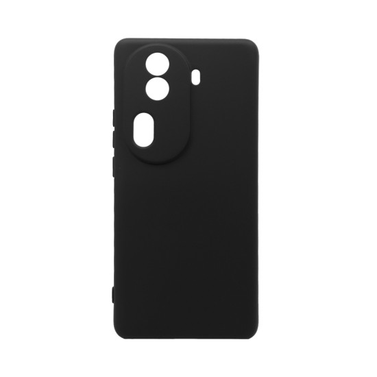 Capa de Silicone com Moldura de Câmera para Oppo Reno11 Pro Preto