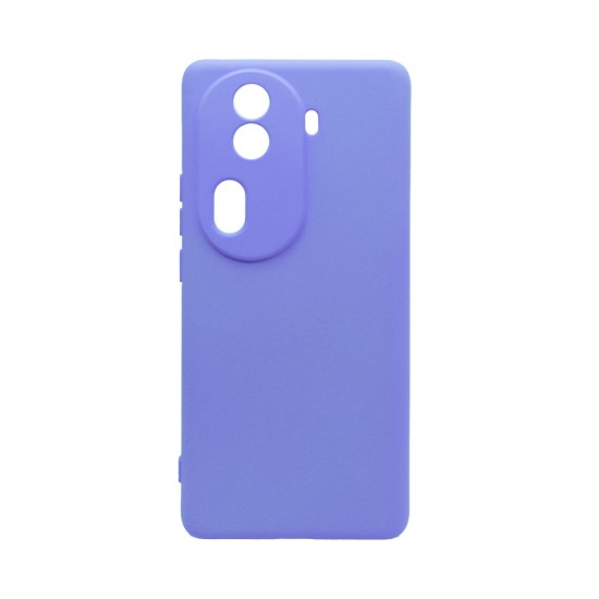 Capa de Silicone com Moldura de Câmera para Oppo Reno11 Pro Roxo