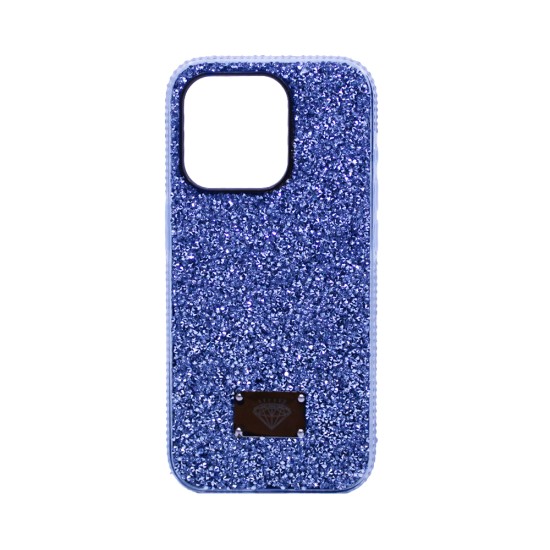 Capa Duro Designer Para Apple iPhone 15 Pro Azul