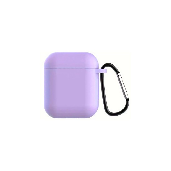 Capa Silicone Para Airpods 1/Airpods 2 Roxo