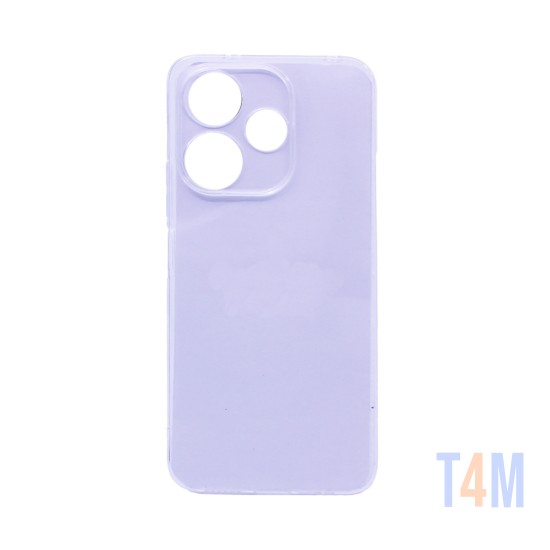 Soft Silicone Case with Camera Shield for Xiaomi Redmi 13 4g Transparent