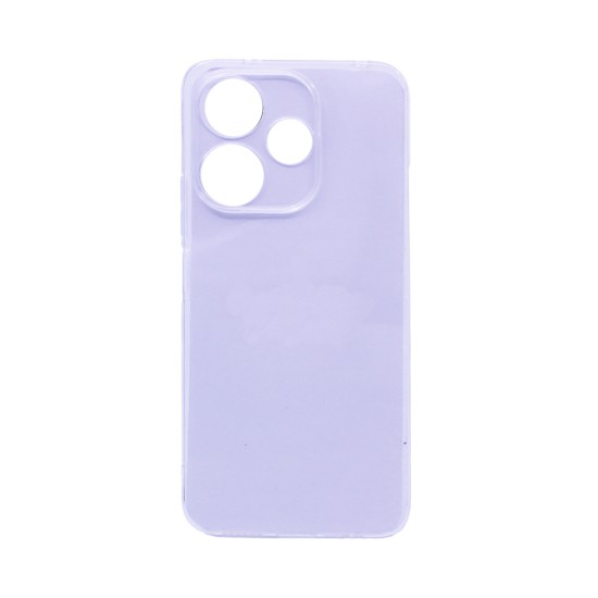 Capa de Silicone Macio com Moldura de Câmera para Xiaomi Redmi 13 4g Transparente