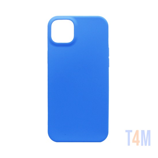 Silicone Case for Apple iPhone 14 Plus Blue